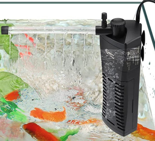 Corner Power Filter for Small Aquariums